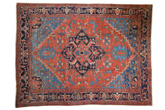 7.5x10 Antique Heriz Carpet // ONH Item ee003720