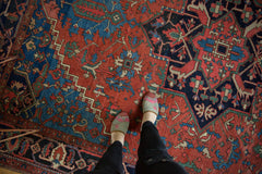 7.5x10 Antique Heriz Carpet // ONH Item ee003720 Image 1