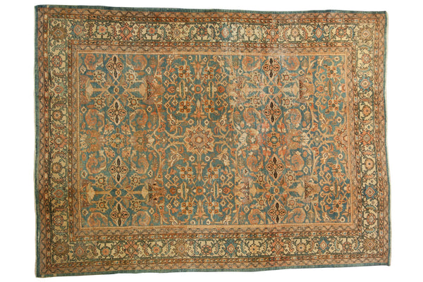 8x10.5 Vintage Distressed Mahal Carpet // ONH Item ee003721