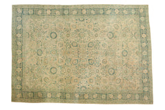 9x12.5 Vintage Distressed Tabriz Carpet // ONH Item ee003724