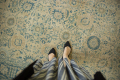 9x12.5 Vintage Distressed Tabriz Carpet // ONH Item ee003724 Image 1