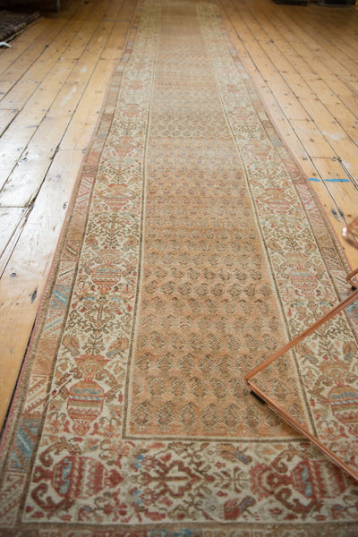 3x16.5 Vintage Distressed Malayer Rug Runner // ONH Item ee003727 Image 2