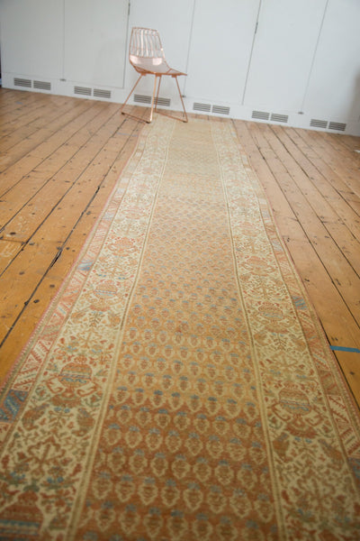 3x16.5 Vintage Distressed Malayer Rug Runner // ONH Item ee003727 Image 4