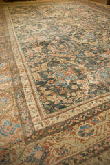 11x15.5 Vintage Distressed Mahal Carpet // ONH Item ee003740 Image 9