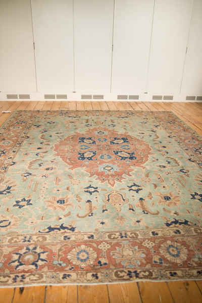 8.5x10.5 Vintage Distressed Tabriz Carpet // ONH Item ee003741 Image 10