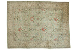 8x11 Vintage Distressed Tabriz Carpet // ONH Item ee003743