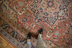 8.5x11 Antique Serapi Carpet // ONH Item ee003745 Image 1