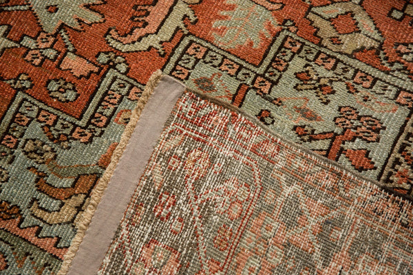8x10.5 Vintage Distressed Heriz Carpet // ONH Item ee003746 Image 13