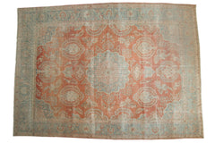 10x13.5 Vintage Distressed Mahal Carpet // ONH Item ee003748