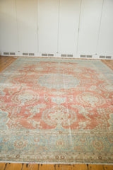 10x13.5 Vintage Distressed Mahal Carpet // ONH Item ee003748 Image 4