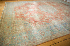 10x13.5 Vintage Distressed Mahal Carpet // ONH Item ee003748 Image 6