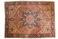8.5x12 Antique Heriz Carpet // ONH Item ee003749