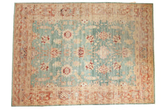 8.5x12 New Distressed Oushak Carpet // ONH Item ee003750