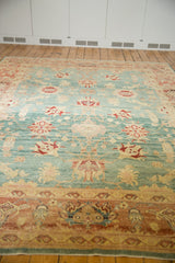 8.5x12 New Distressed Oushak Carpet // ONH Item ee003750 Image 5