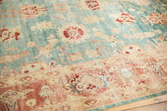 8.5x12 New Distressed Oushak Carpet // ONH Item ee003750 Image 14