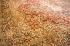 11.5x15.5 Vintage Distressed Heriz Carpet // ONH Item ee003751 Image 7
