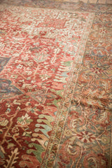 11.5x15.5 Vintage Distressed Heriz Carpet // ONH Item ee003751 Image 9