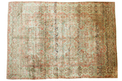 10x14 Vintage Distressed American Sarouk Carpet // ONH Item ee003754