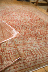 9x12 Vintage Distressed Joshegan Carpet // ONH Item ee003756 Image 5