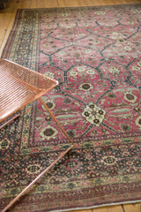 9.5x12.5 Vintage Distressed Tabriz Carpet // ONH Item ee003757 Image 3