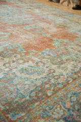10.5x17.5 Vintage Distressed Mahal Carpet // ONH Item ee003759 Image 9