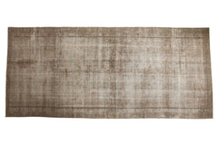 6x13.5 Vintage Distressed Fragment Malayer Carpet // ONH Item ee003765