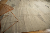 Hand woven Kilim carpet featuring contemporary domed pyramid design and natural wool texture.