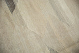 Hand woven contemporary Kilim carpet showcasing geometric patterns in natural undyed wool.