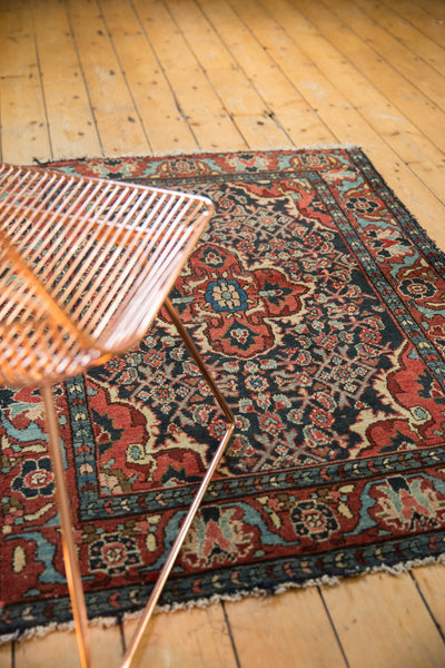 3.5x4.5 Vintage Dargezine Square Rug // ONH Item ee003769 Image 2