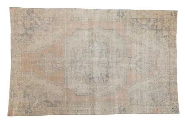 4.5x7 Vintage Distressed Oushak Rug // ONH Item ee003770