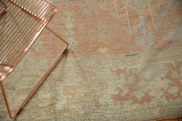 8x11.5 Vintage Distressed Oushak Carpet // ONH Item ee003774 Image 2