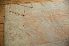 8x11.5 Vintage Distressed Oushak Carpet // ONH Item ee003774 Image 4