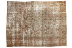 7x9.5 Vintage Distressed Fragment Mahal Carpet // ONH Item ee003776
