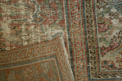 7x9.5 Vintage Distressed Fragment Mahal Carpet // ONH Item ee003776 Image 4