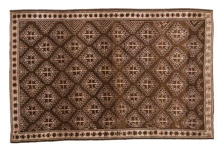 5x7.5 Vintage Distressed Oushak Rug // ONH Item ee003785