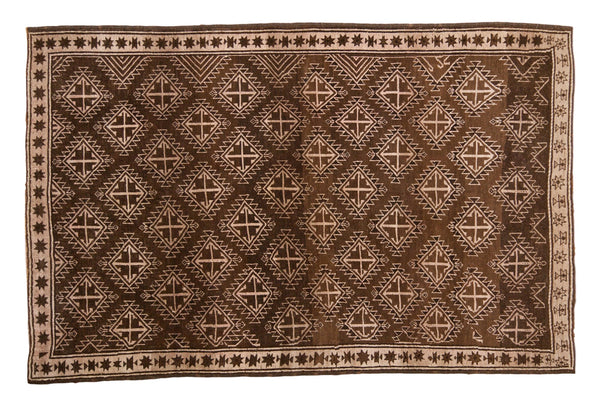 5x7.5 Vintage Distressed Oushak Rug // ONH Item ee003785