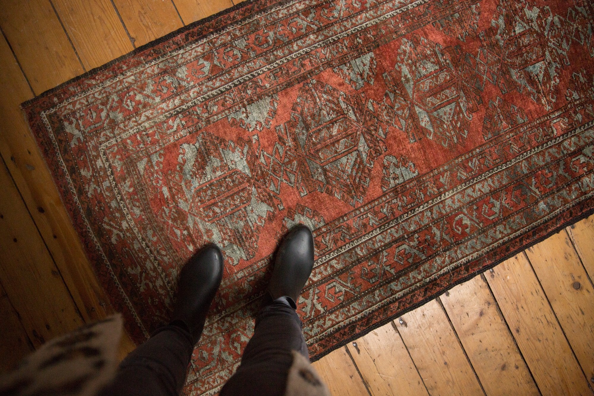 3x5.5 Vintage Distressed Belouch Rug // ONH Item ee003793 Image 1