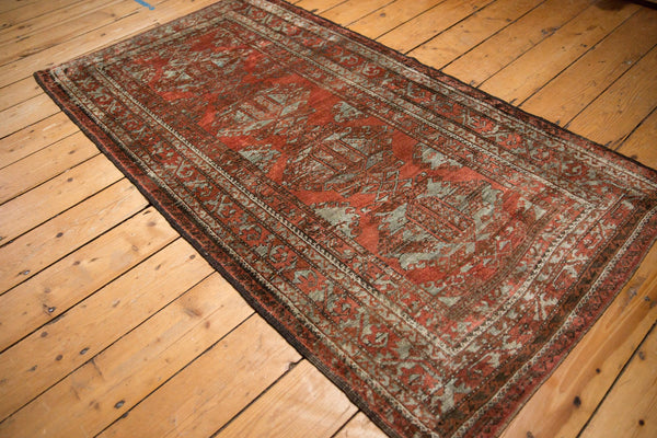 3x5.5 Vintage Distressed Belouch Rug // ONH Item ee003793 Image 5