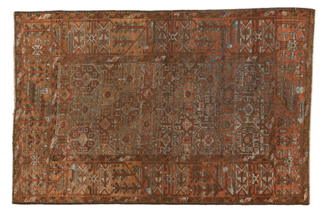 3.5x5.5 Vintage Distressed Belouch Rug // ONH Item ee003795