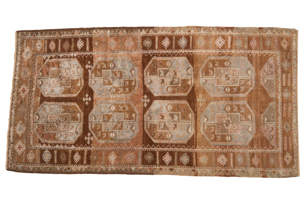 2.5x5.5 Vintage Distressed Belouch Rug Runner // ONH Item ee003800