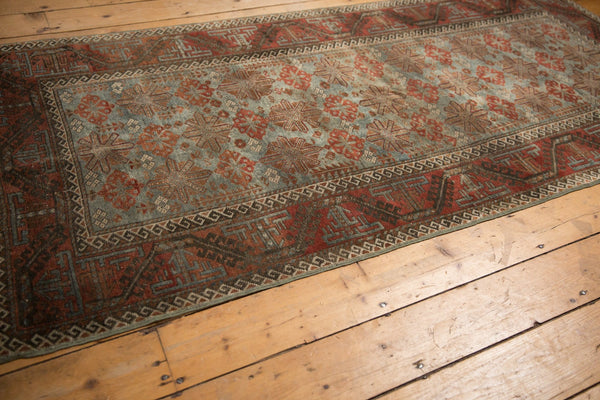 3.5x7 Vintage Distressed Belouch Rug Runner // ONH Item ee003802 Image 7