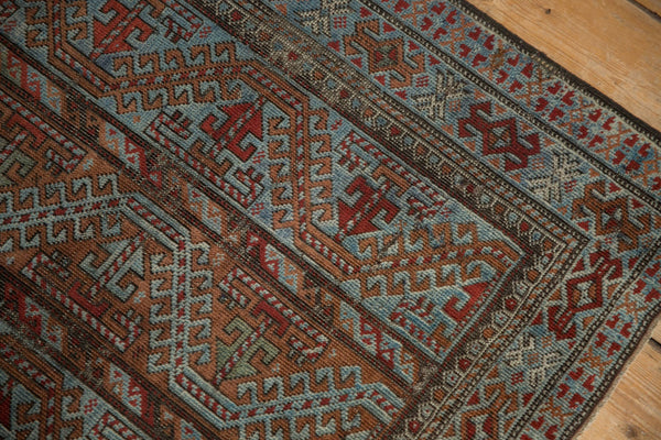 3.5x6.5 Vintage Distressed Belouch Rug // ONH Item ee003805 Image 5