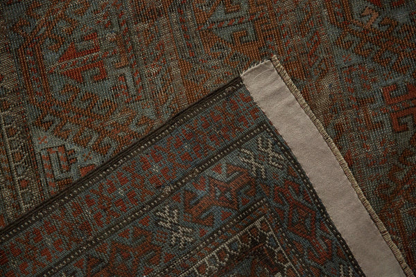 3.5x6.5 Vintage Distressed Belouch Rug // ONH Item ee003805 Image 10