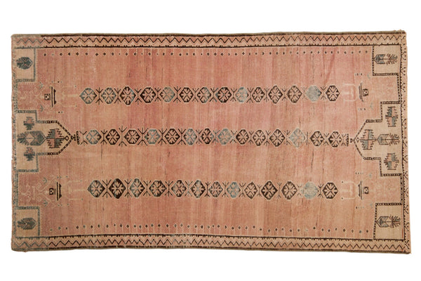 3.5x6.5 Vintage Distressed Belouch Rug // ONH Item ee003809