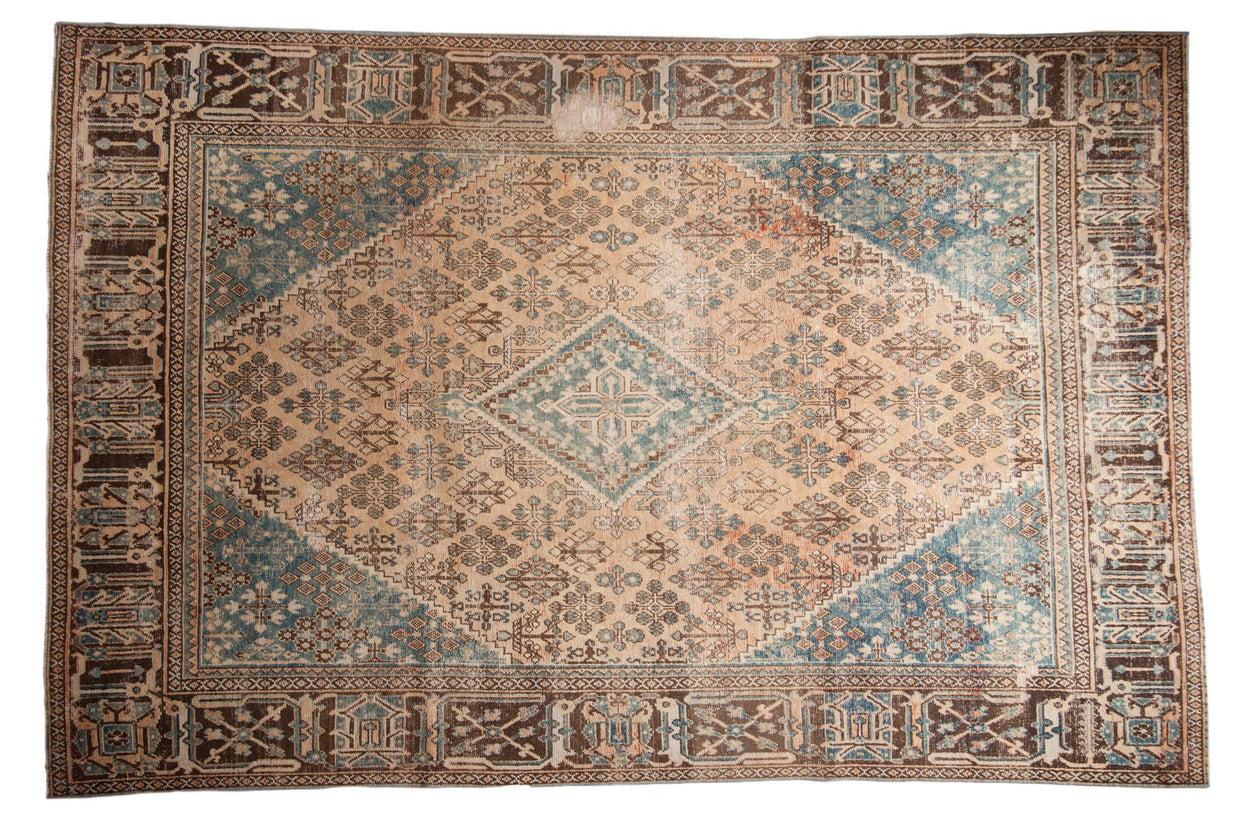 7x10 Vintage Distressed Joshegan Carpet // ONH Item ee003812