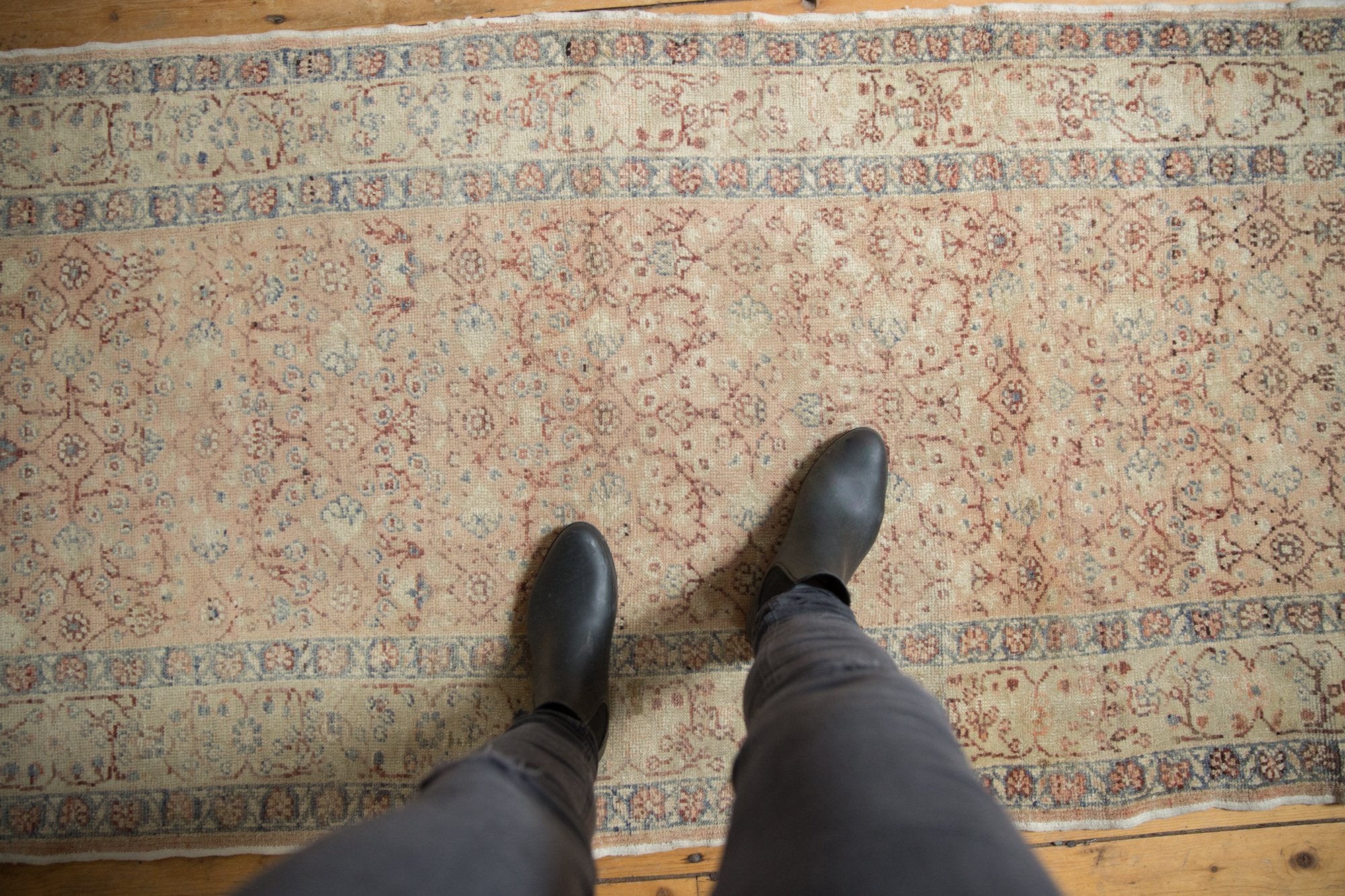 3x9.5 Vintage Distressed Kayseri Rug Runner // ONH Item ee003819 Image 1