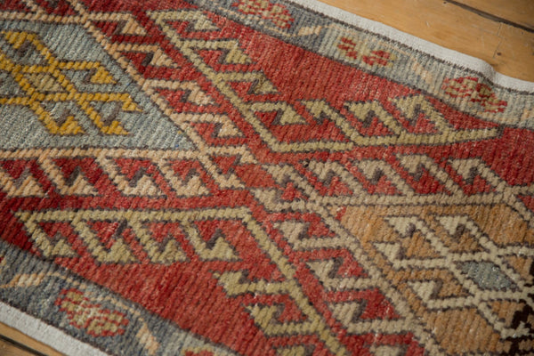 1.5x9 Vintage Distressed Oushak Rug Runner // ONH Item ee003820 Image 6