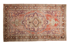 6.5x10.5 Vintage Distressed Oushak Carpet // ONH Item ee003825