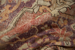 6.5x10.5 Vintage Distressed Oushak Carpet // ONH Item ee003825 Image 7