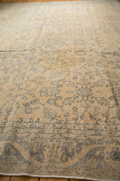 9.5x13 Vintage Distressed Oushak Carpet // ONH Item ee003828 Image 4